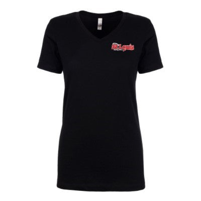 Lopecy-Sta Fashion Woman V-Neck Sleeveless Blouse T-Shirt Printing